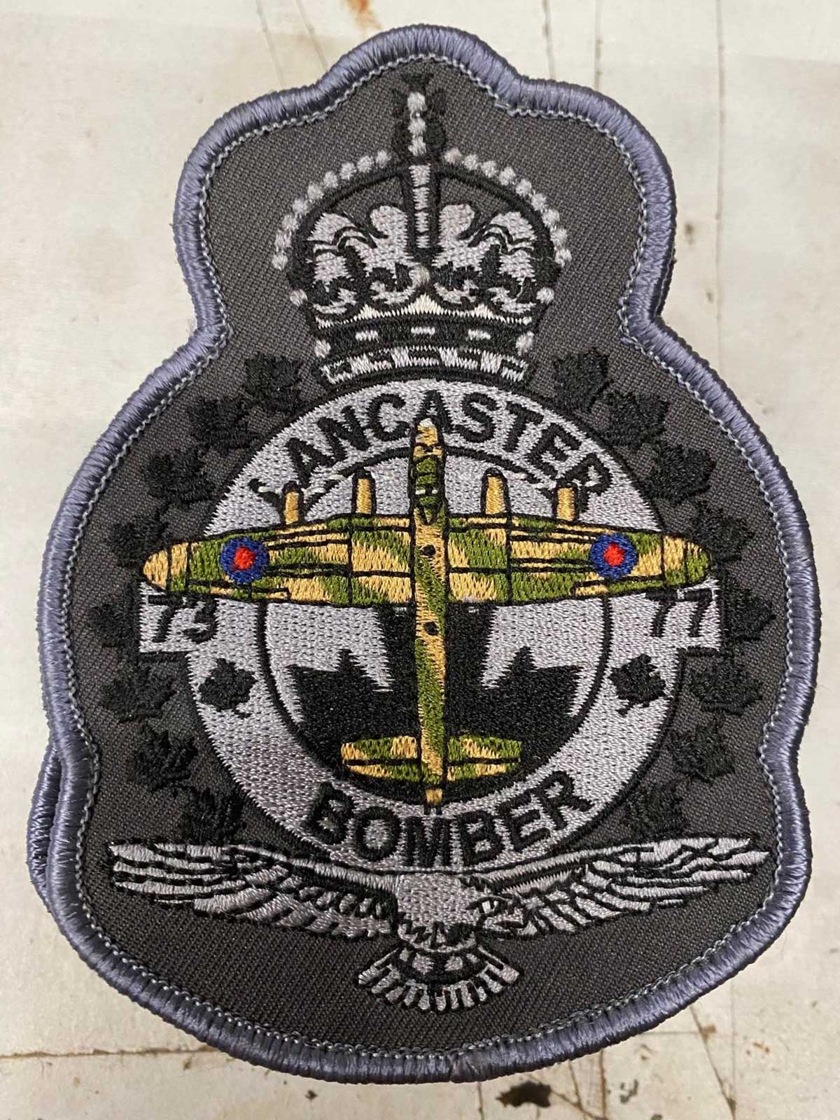 Lancaster Bomber Flight Badge